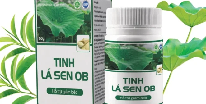 Tinh lá sen ob giảm cân